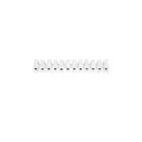 PVC cable connector plate, model PVC00006, size 6 mm.