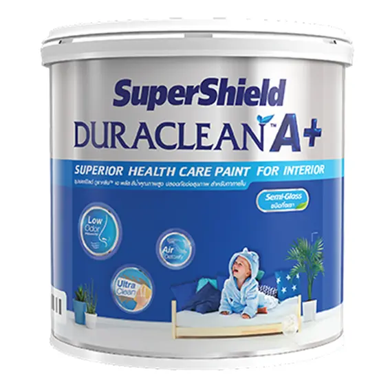 TOA 8300 TOA SuperShield DURACLEAN A+ Semi-Gloss for Interior 8260 Mercury-1