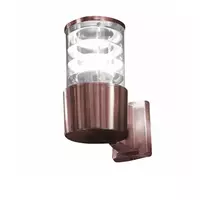 Outdoor wall lamp, aluminum, 1 bulb, model A119, copper color, FINEXT