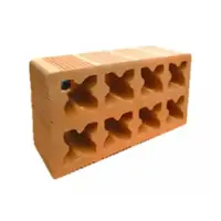 8 Red Bricks 8x12x25 cm