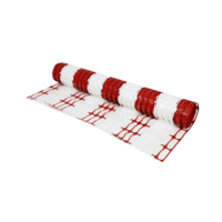 ตาข่ายพลาสติก THAI PRASIT 1X50เมตร สีขาว/สีแดง