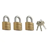 กุญแจ KA SOLO 4507N 40MM BR 3ตัว/ชุด
