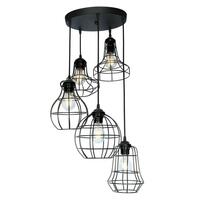 CHANDELIER MDL 9190-5 NEO MT BK 5L