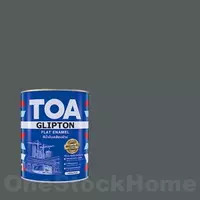 TOA 8286 TOA แฟลท อีนาเมล สีน้ำมันเคลือบด้าน Charcoal Shadow