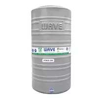 ถังเก็บน้ำ WAVE รุ่น PORCE 1500 ลิตร สีเทา