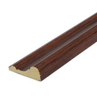 ซับวงกบ PS MG2001-1 สีโรสวู้ด LINEDEKOR 5.1x300x1.6CM