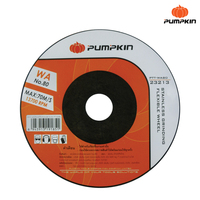 แผ่นไฟเบอร์เจียรแสตนเลส (บาง) 4"WA No.80