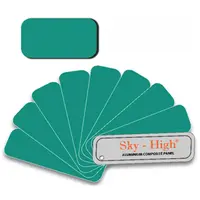 แผ่นอลูมิเนียม คอมโพสิต 3 มม. SkyHigh SH-6017 สีเขียวเทอร์ควอยซ์