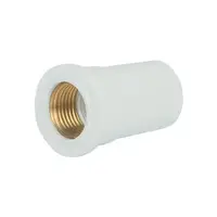 THAI PIPE 1/2" WHITE BRASS PVC Socket