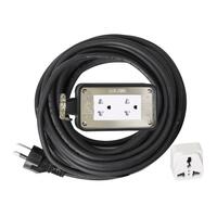 บล็อคยางพร้อมสายVCT 3x1.5 10Mมอก. SOKAWA