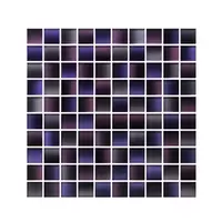 Glascera glass mosaic, Silver Sand model #2, size 288x299x6 mm (price per sheet)