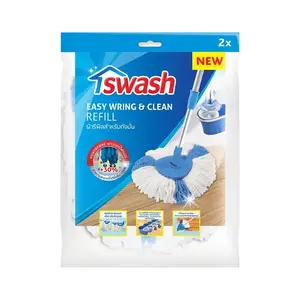 อะไหล่ผ้าม็อบไมโครไฟเบอร์หัวสามเหลี่ยม SWASH 15 นิ้ว แพ็กคู่ (1091608)