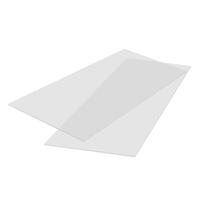SOLID PC SHEET 122X244X0.3CM CL