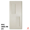 PVC Door Unix Extra P8 Grey 70x180x3.5 cm No-Drill 8852402132818