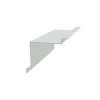 ครอบมุมในเมทัลชีทแบบที่ 2 G457 AZ100 สีพรีม่าไวท์ บลูสโคปพรีม่า