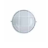1 bulb outdoor wall lamp, small round, model 4006, white, FINEXT