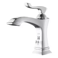 Single lever washbasin faucet (matte gold color) Everett model COTTO CT1202A#GRM