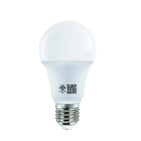 หลอดไฟ LED E27 9W เดย์ไลท์ ทรงลูกแพร์ RACER KATIE A60