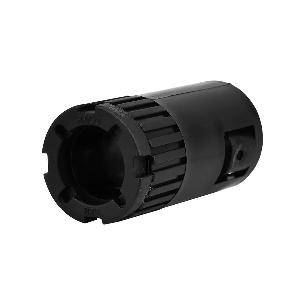 Flexible pipe connector 25MM Pack2 black HACO-1
