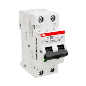 เบรกเกอร์กันดูด 20 แอมป์ RCBO ABB 1 Pole 30mA 6kA Type | OneStockHome