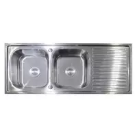 SINK BUILT 2B1D AXIA PP 12050 SS