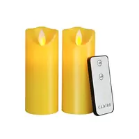 เทียน LED MINI SET 4" 0.3W Warm White YL RC CLA