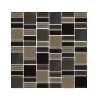 Glascera glass mosaic, Reflection model #6, size 299x299x6 mm (price per sheet)