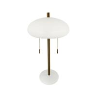 TABLE LAMP MD MT5249 CAR MT WH/GD