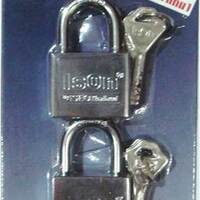 กุญแจลูกปืน ISON 877 (CP) 40 มม. สีโครม