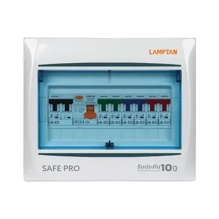 C-UNIT cabinet set, 50A main, 6 channels + 63A LAM protection-1