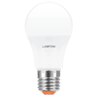 LAMPTAN DIM SWITCH 3 STEP E27 9W LED bulb, Daylight, Pear shape