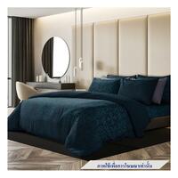 ชุดผ้าปูที่นอน 6 ฟุต 3 ชิ้น PREMIER SATIN ROYAL TOUCH PRINT PC126