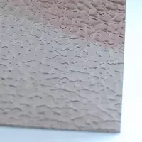 Poly Carbonate Embossed Sheet 1 side Bronze