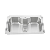 SINK BUILT 1B AXIA PP 8050 PLUS SS SS