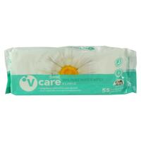 ผ้าเช็ดทำความสะอาด V CARE X LARGE บรรจุ 55 แผ่น
