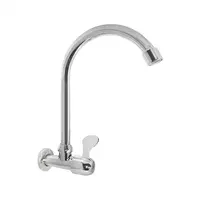 ก๊อกซิงค์เดี่ยวผนัง BATH TIME BT-001-3 สีโครม