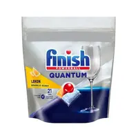 ก้อนล้างจานสำหรับเครื่องล้างจาน FINISH (แพ็ก 21 ชิ้น)