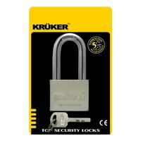 กุญแจลูกปืน KRUKER 681-5 50 มม. สีสเตนเลส
