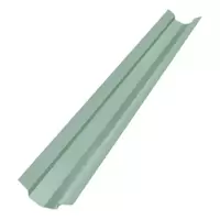 Gutter Type 2  Metal Sheet Colorbond Girth 457 mm. Jade Green AZ150