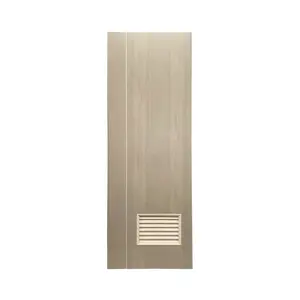ประตูห้องน้ำ UPVC ไม่เจาะลูกบิด AZLE WB2 80x200 ซม. สี WHITE/GREY-1