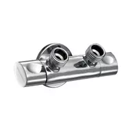 วาล์วฝักบัว G1/2" แบบเข้า 1 ออก 2 double control K-17218X-CP