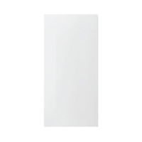 ประตู UPVC Unix ภายนอก ขาวเรียบ เซาะร่อง UPG-0