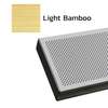 Galvanized Steel Acoustic Baffle Ceiling Metalworks V-P500 Light Bamboo Height 100 mm
