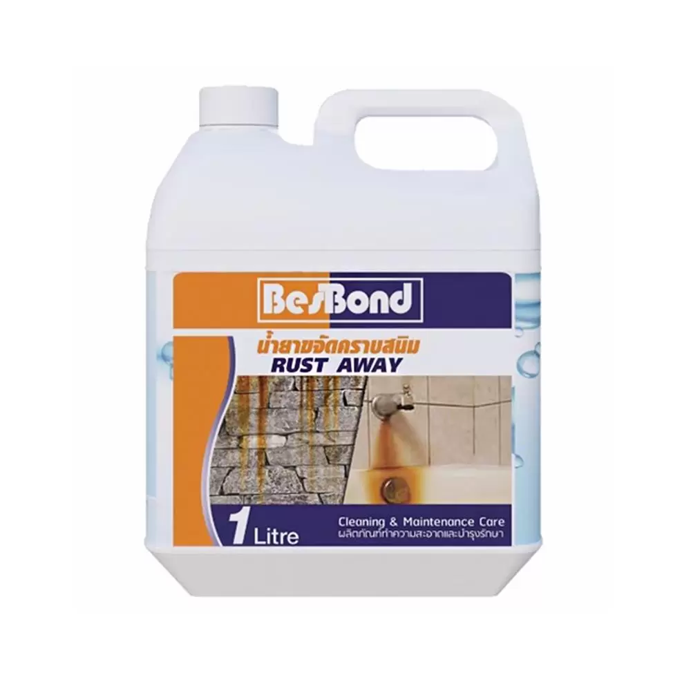 น้ำยาขจัดคราบสนิม BESBOND สีใส 1 ลิตร-1