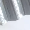PC Mini Wave Sheet 1.05x6 m Silver 1.5mm