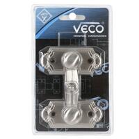 กลอนตัวล็อก VECO CBL339 สีเงิน