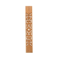 Teak Perforated Balusters (Starburst)