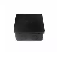 4x4 inch black cable box
