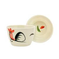 โถตุ๋นเซรามิก COLOR KIT ตราไก่ 6 นิ้ว