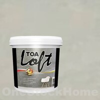 สีลอฟท์ ภายนอก TOA สีเทาอ่อน LOFT1 12 กก.